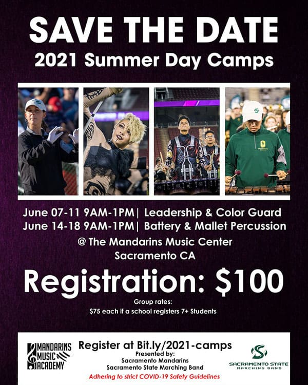 Summer Camp Registration is Live! Sacramento Mandarins